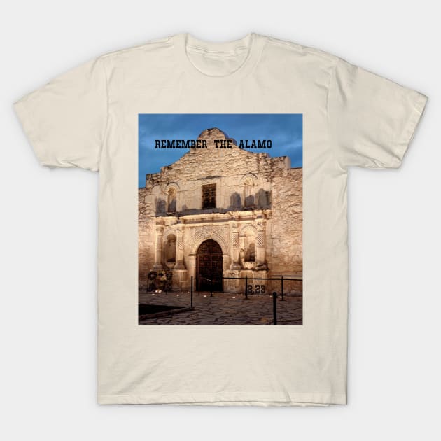 Remember the Alamo T-Shirt by Slackeys Tees